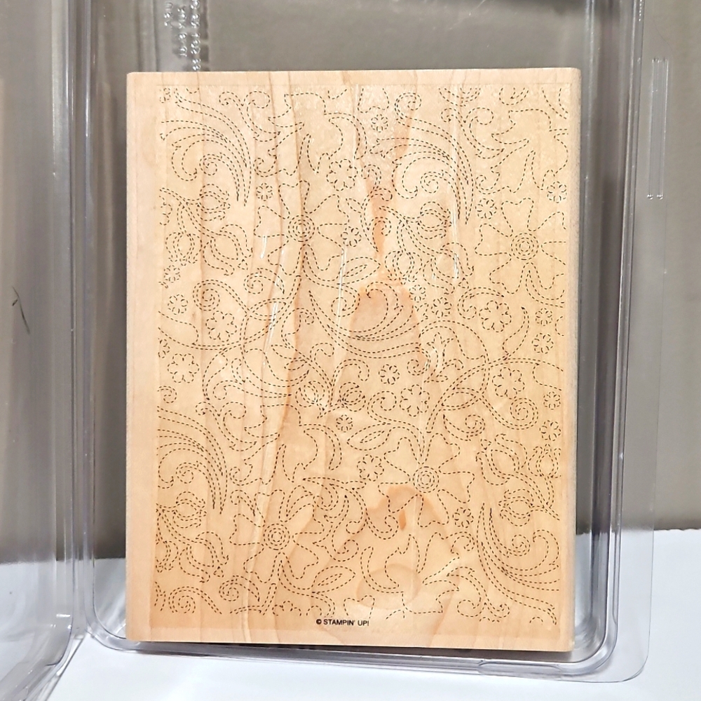 Stitched Background stamp